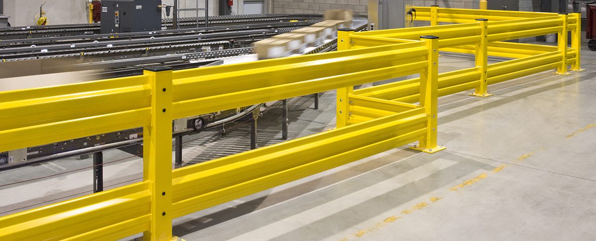 Pallet Racking Saftey Rails Safety Products - Pallet Racking Products and Solutions
