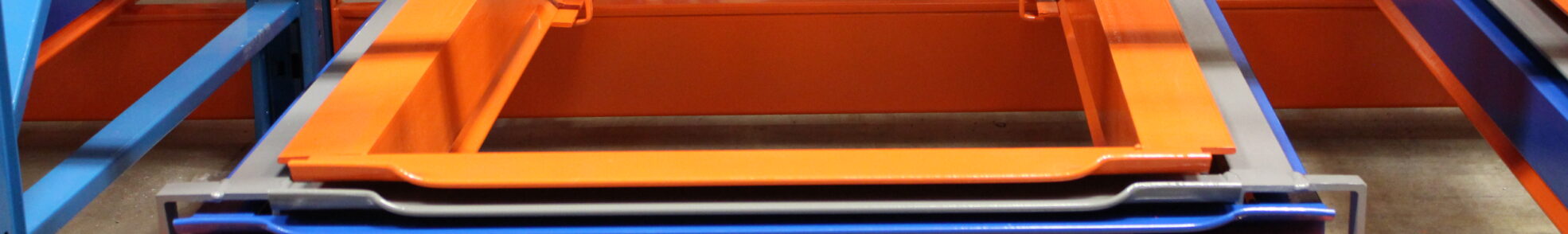 push back racking system