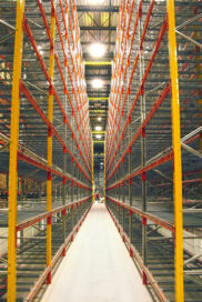 Bolted Upright Pallet Racking over Welded