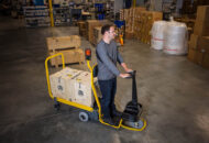 warehouse motorized cart